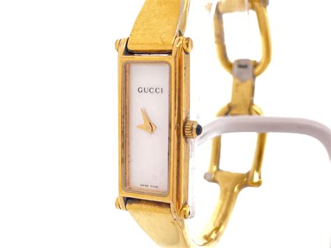 gucci 1500l gold bangle watch|vintage Gucci gold bangle watch.